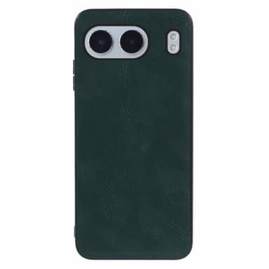 SKALO OnePlus Nord 4 PU-Läder Hybrid Skal - Grön
