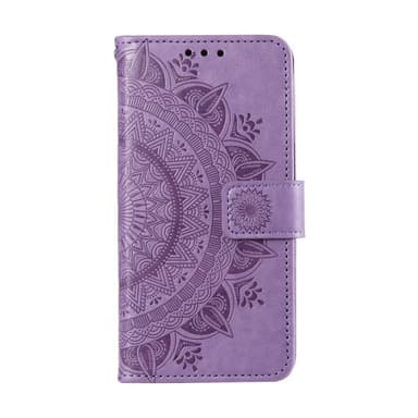 SKALO Google Pixel 9/9 Pro Mandala Plånboksfodral - Lila
