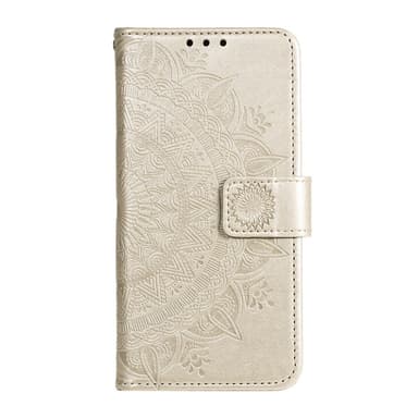 SKALO Google Pixel 9/9 Pro Mandala Plånboksfodral - Guld