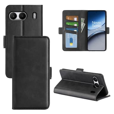 SKALO OnePlus Nord 4 Premium Plånboksfodral - Svart