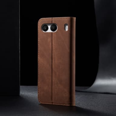 SKALO OnePlus Nord 4 Jeans Plånboksfodral - Brun