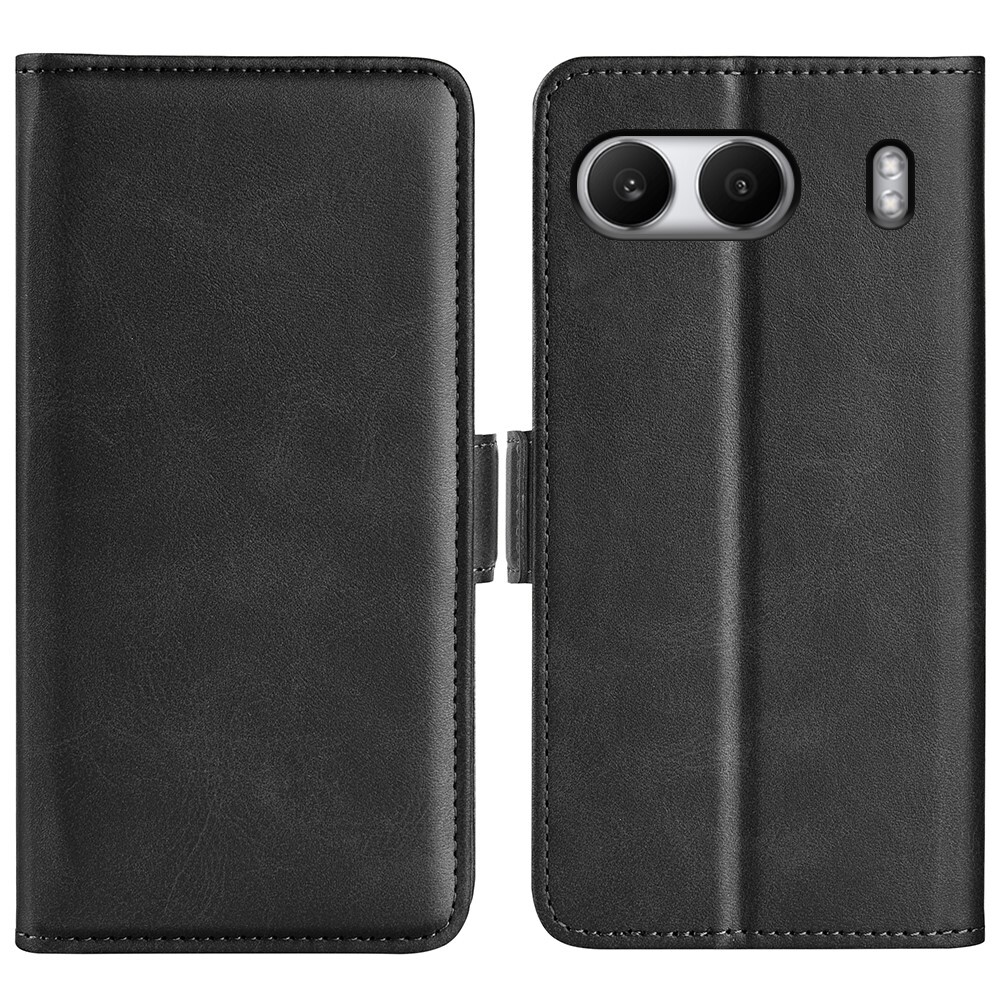 SKALO OnePlus Nord 4 Premium Plånboksfodral - Svart