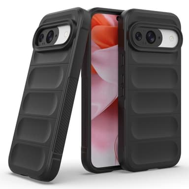 SKALO Google Pixel 9/9 Pro Rugged Bumpers TPU-Skal - Mörkblå
