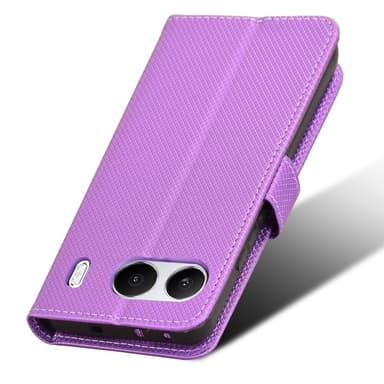 SKALO OnePlus Nord 4 Premium Mini Romb Plånboksfodral - Lila