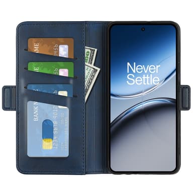 SKALO OnePlus Nord 4 Premium Plånboksfodral - Blå