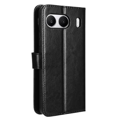 SKALO OnePlus Nord 4 PU-Läder Plånboksfodral - Svart