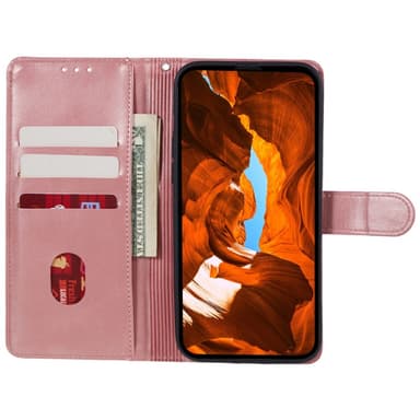 SKALO OnePlus Nord 4 Premium Plånboksfodral - Roséguld