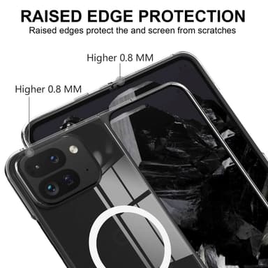 SKALO Google Pixel 9 Pro Fold Hybrid TPU+Acrylic Skal