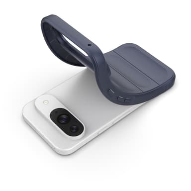 SKALO Google Pixel 9/9 Pro Rugged Bumpers TPU-Skal - Mörkblå