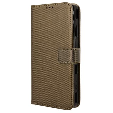 SKALO OnePlus Nord 4 Premium Mini Romb Plånboksfodral - Brun
