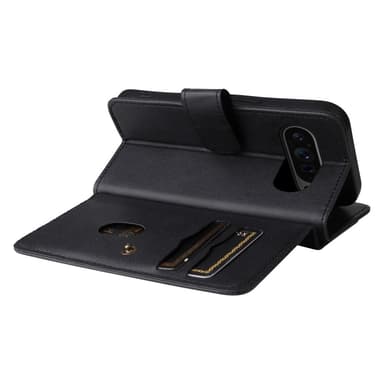 SKALO Google Pixel 9 Pro XL 10-FACK Plånboksfodral - Svart