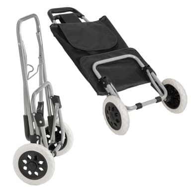 tectake Shoppingvagn - svart