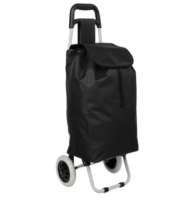 tectake Shoppingvagn - svart