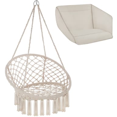tectake Hängstol Grazia - beige