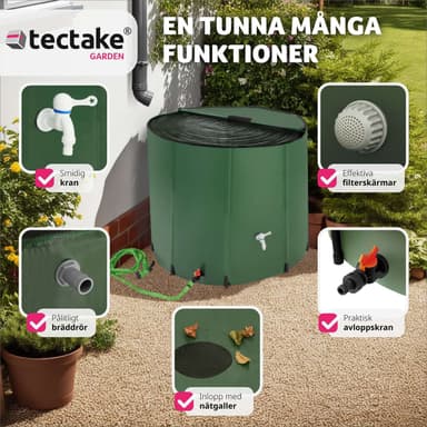 tectake Regntunna - 750 L