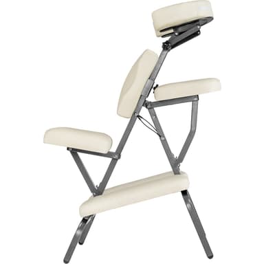 tectake Massagestol i konstläder - beige