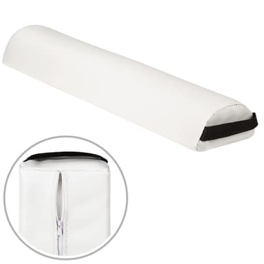 tectake Pall + 2 stödrullar - vit