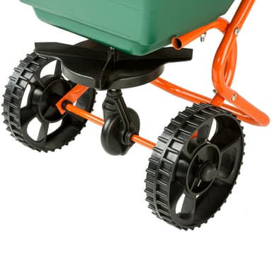 tectake Spridarvagn strövagn 25 liter - grön