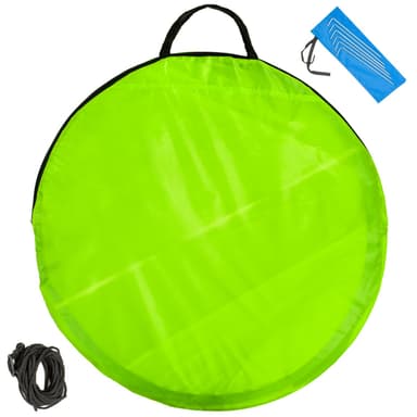 tectake Pop-up tält Jasmin - grå/grön