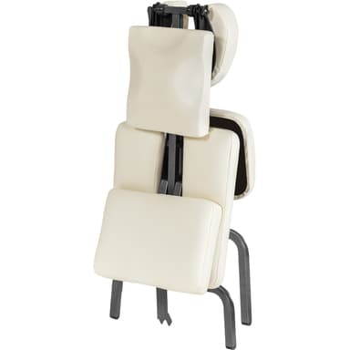 tectake Massagestol i konstläder - beige