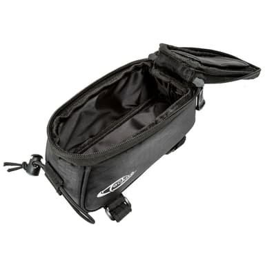 tectake Cykelväska för smartphones - 18 x 8,5 x 8,5 cm, svart