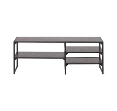 TV-bord SEAFORD 120x33xH46cm, svart