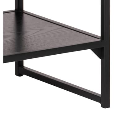 TV-bord SEAFORD 120x33xH46cm, svart