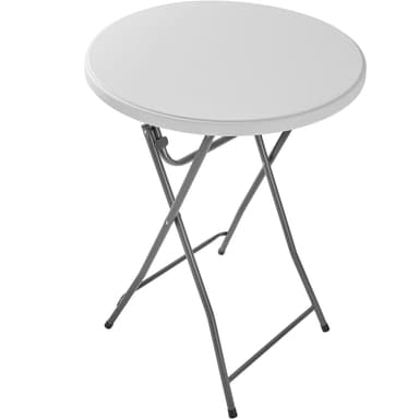 tectake Ståbord i 2 delar Pascal - vit