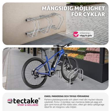 tectake Cykelställ - 3