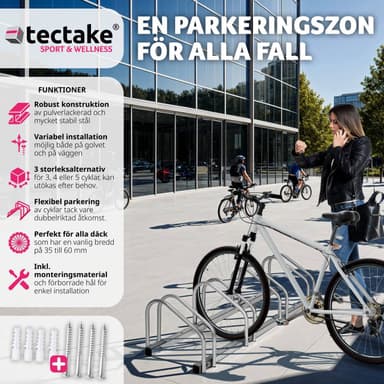 tectake Cykelställ - 4