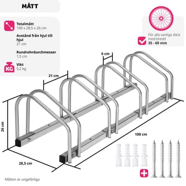 tectake Cykelställ - 4
