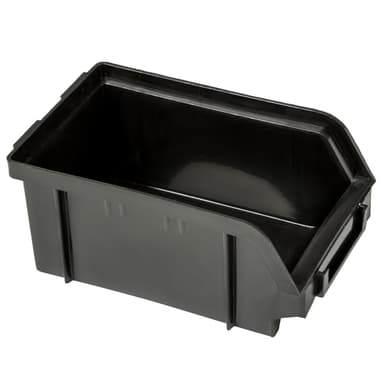 tectake Väggpanel med sortimentbackar - svart