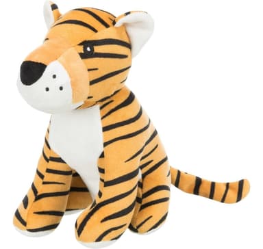 Leksak för hundar Tiger, plysch, 21 cm