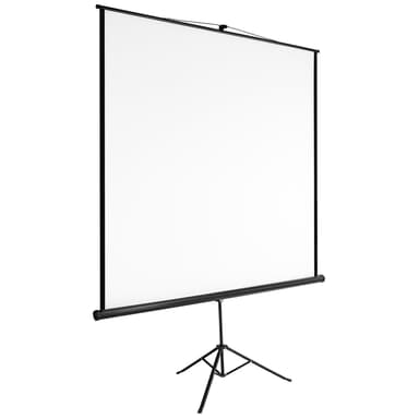 tectake Projektorduk med stativ - 178 x 178 cm