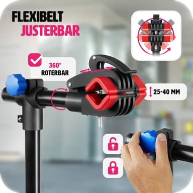 tectake Mekställ cykel Philipp - svart