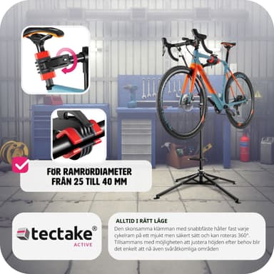 tectake Mekställ cykel Philipp - svart