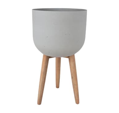 Växthållare SANDSTONE D40xH73,5cm, grå
