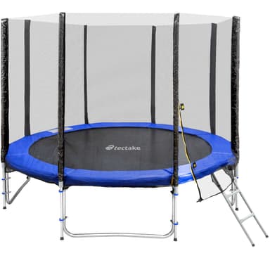 tectake Studsmatta med skyddsnät - 305 cm