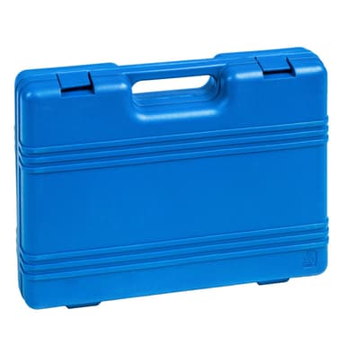 tectake Verktygslåda 94 delar - svart