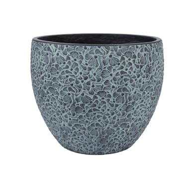 Växthållare FLORA D44xH36cm, svart/grå
