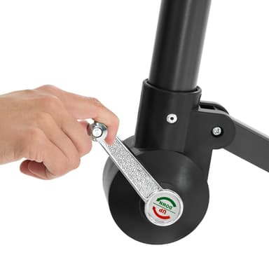 tectake Parasoll 350 cm - röd