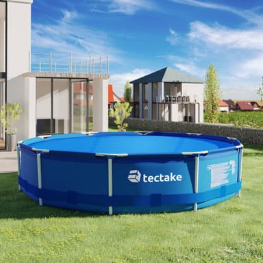 tectake Poolskydd runt - Ø 488 cm