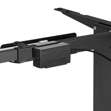 tectake Höj- och sänkbart skrivbord Yannick - svart