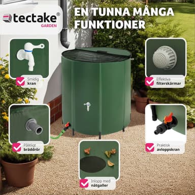 tectake Regntunna - 500 L