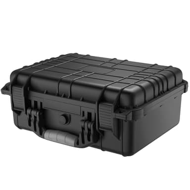 tectake Universalbox Kameraväska Skyddsväska - L