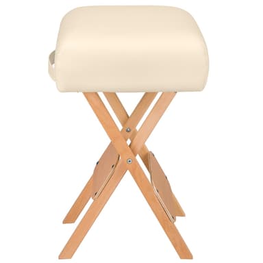 tectake Pall + 2 stödrullar - beige