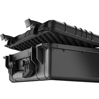 tectake Universalbox Kameraväska Skyddsväska - L