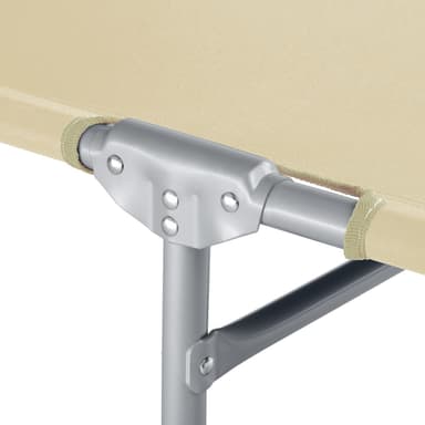 tectake 2 Solsängar Chloé - beige