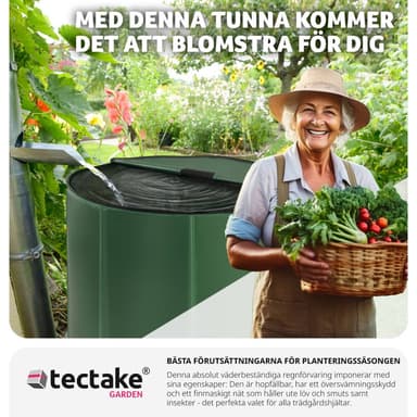 tectake Regntunna - 250 L