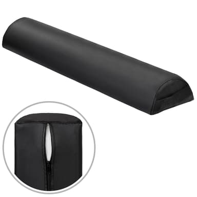tectake Pall + 2 stödrullar - svart